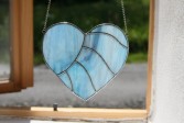 Srdce modré - Lesní sklo