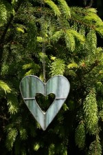 Srdce zelené menší - Lesní sklo