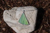 Zelený šperk - Lesní sklo