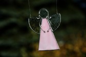 Anděl růžový malý - Lesní sklo