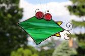 Zelená rybka  - Lesní sklo